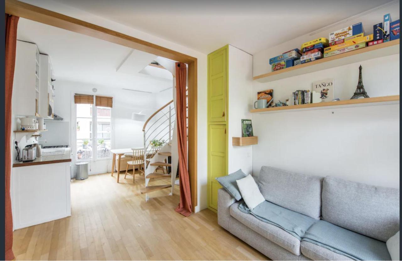 Paris Petit Appartement Lumineux Et Atypique Eksteriør billede