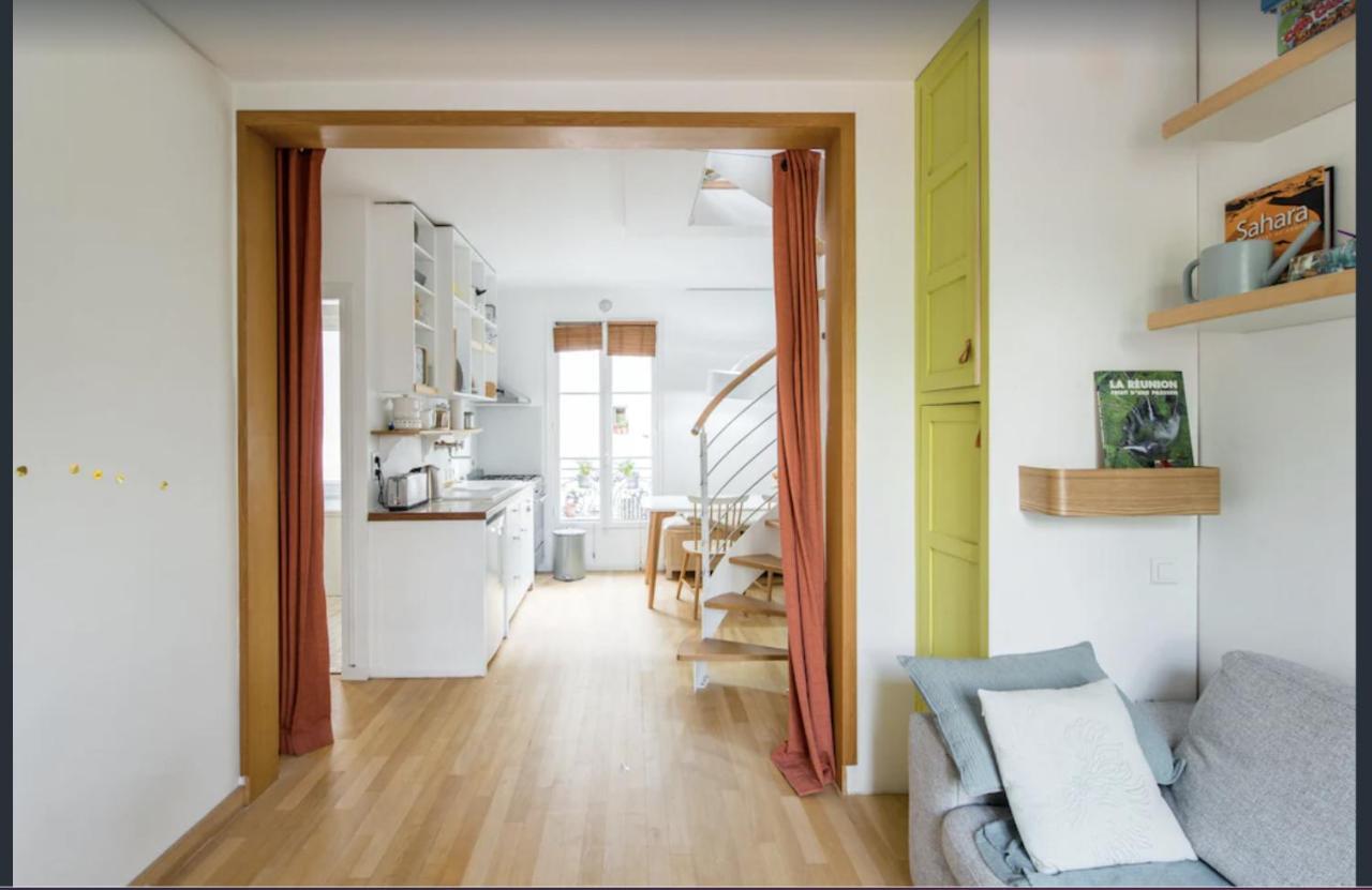 Paris Petit Appartement Lumineux Et Atypique Eksteriør billede