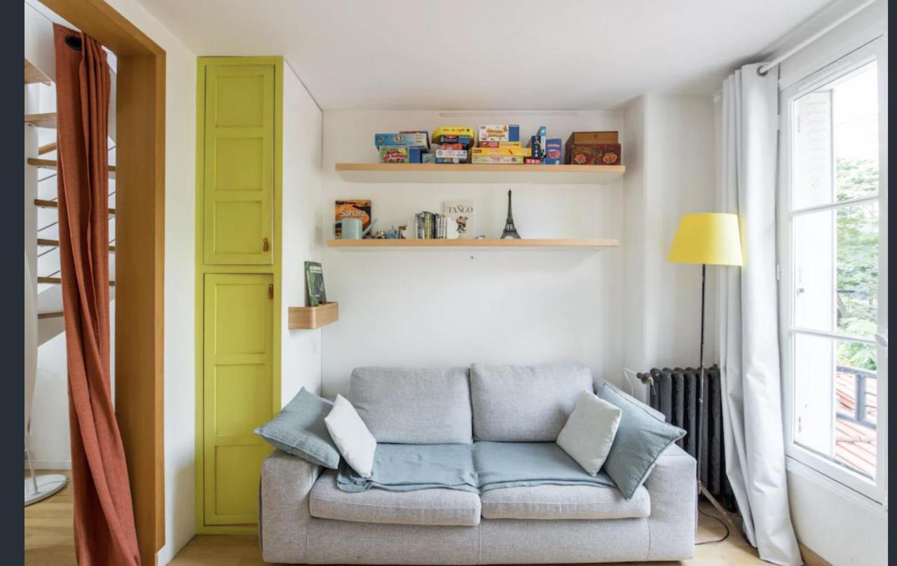 Paris Petit Appartement Lumineux Et Atypique Eksteriør billede