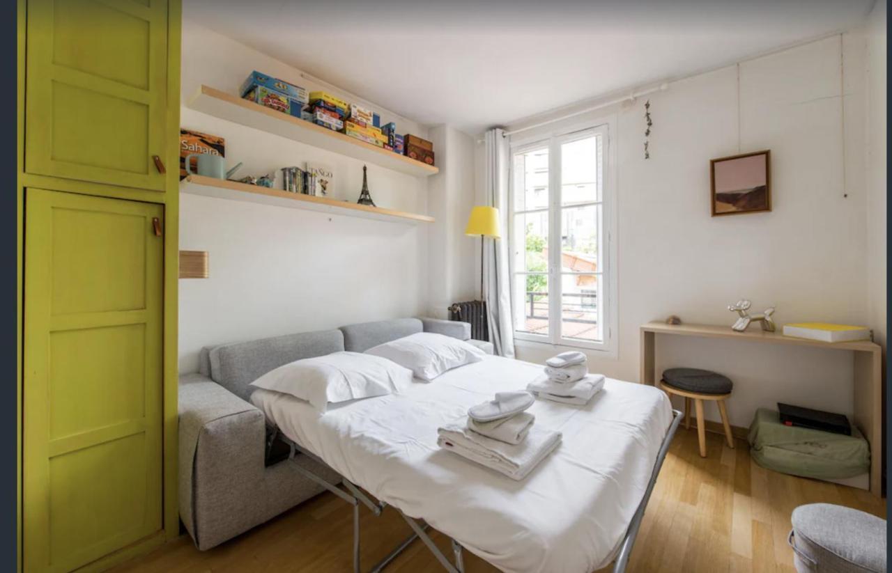 Paris Petit Appartement Lumineux Et Atypique Eksteriør billede