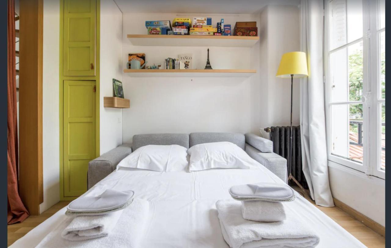 Paris Petit Appartement Lumineux Et Atypique Eksteriør billede